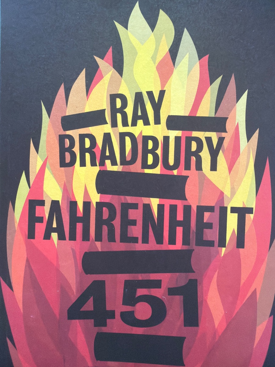 Обложка книги Fahrenheit 451