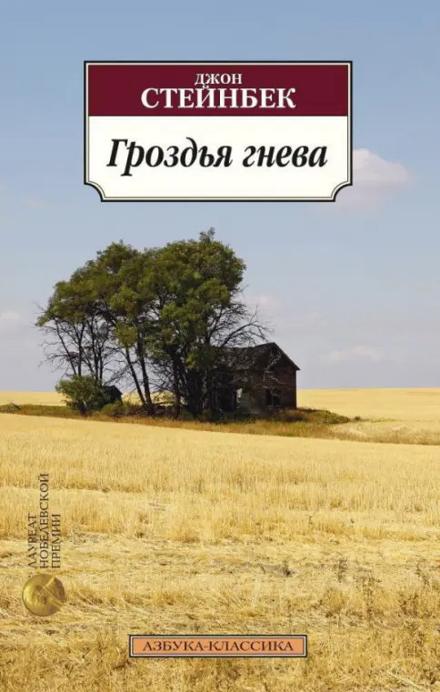 Обложка книги Гроздья гнева 