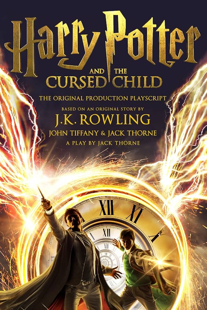 Обложка книги Harry Potter and the Cursed Child