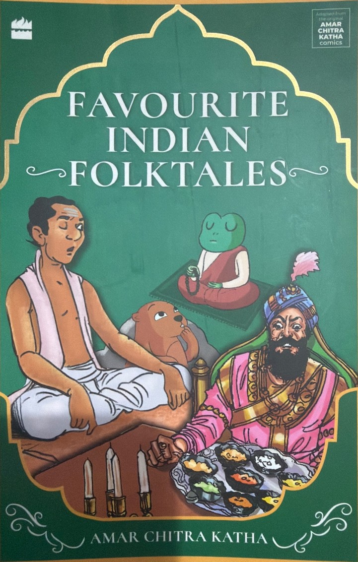 Обложка книги Favourite Indian folktales 