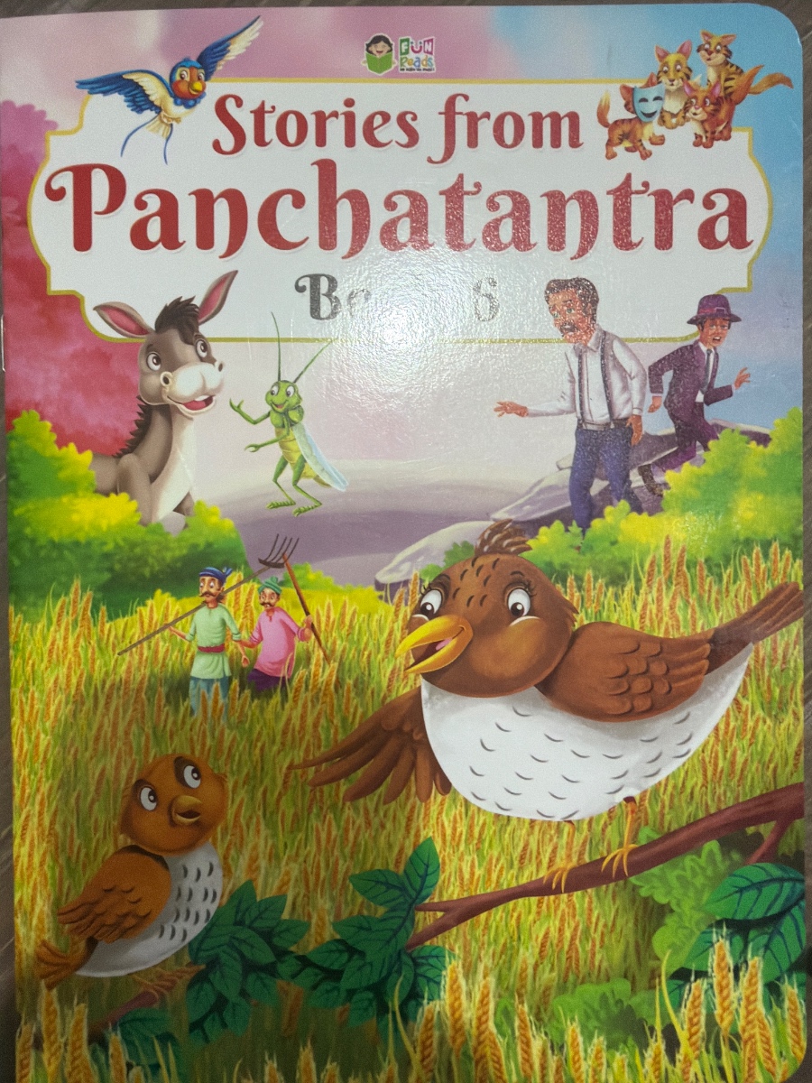 Обложка книги Stories from Panchatantra book 6