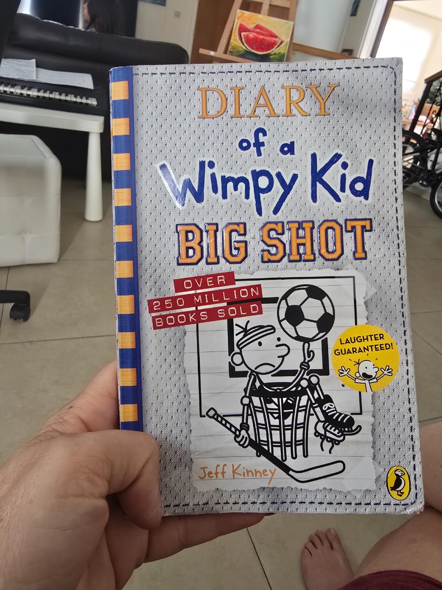 Обложка книги Diary of a wimpy kid
