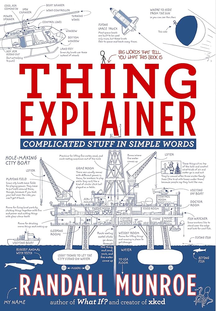 Обложка книги Thing Explainer: Complicated Stuff in Simple Words